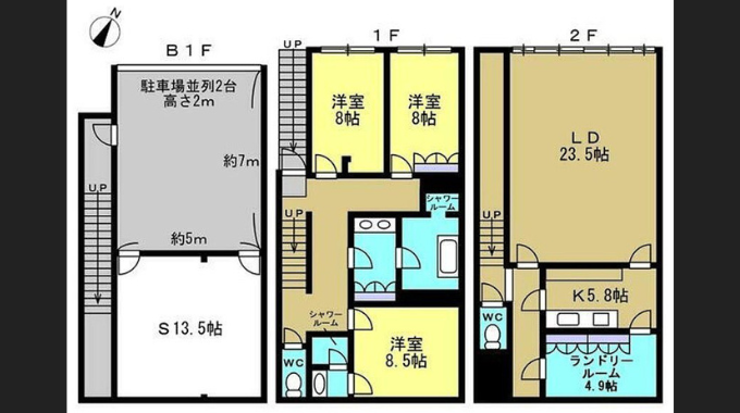 タイプロハウスの間取り